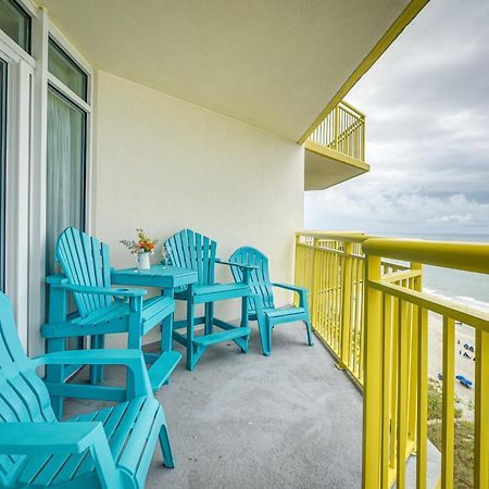 Oceanfront North Myrtle Beach Condo Beach Access Exterior photo