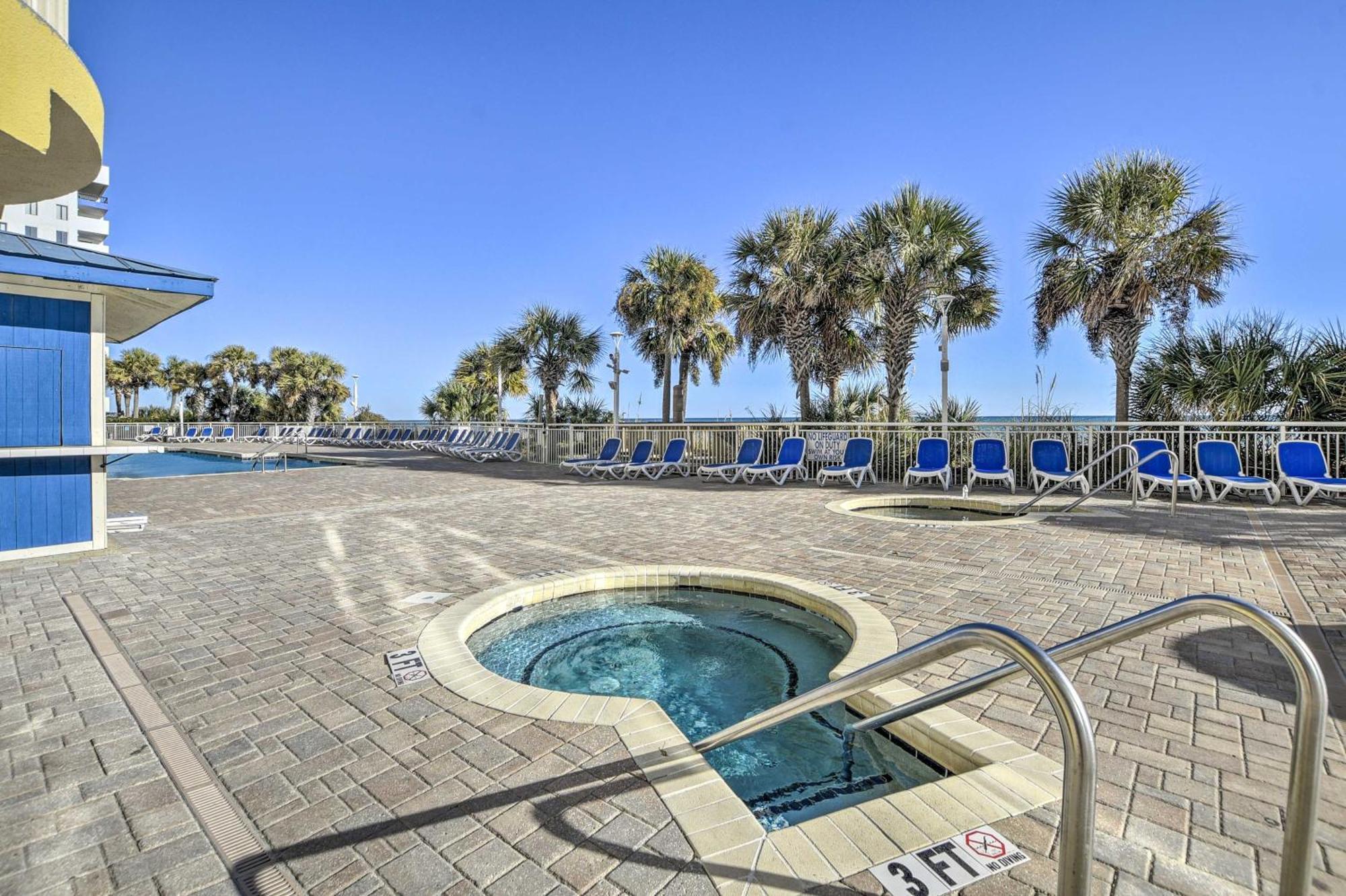 Oceanfront North Myrtle Beach Condo Beach Access Exterior photo