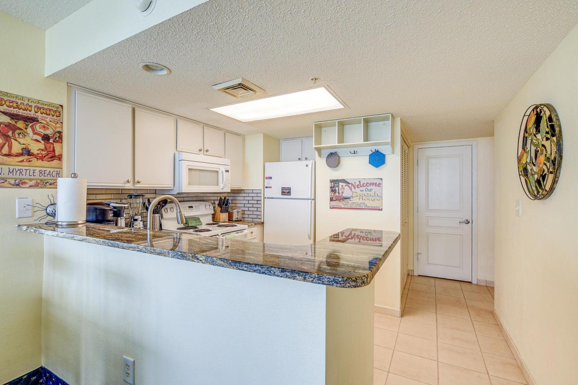 Oceanfront North Myrtle Beach Condo Beach Access Exterior photo