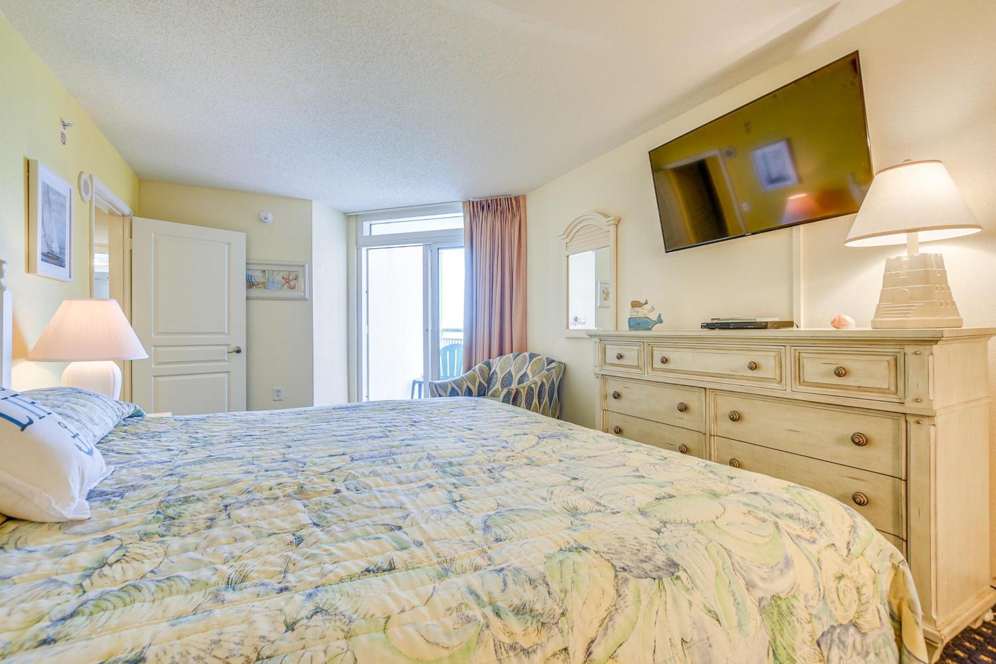 Oceanfront North Myrtle Beach Condo Beach Access Exterior photo